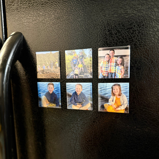 Set of 6 Square Magnets
