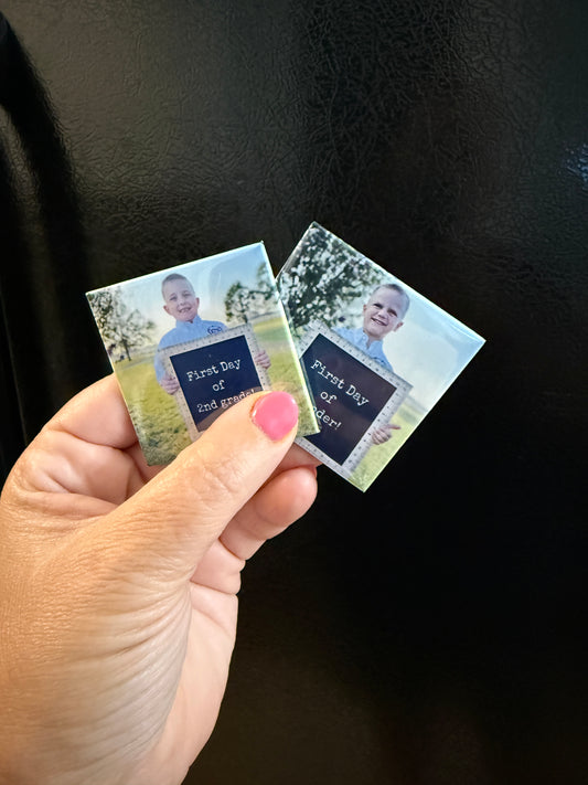 Set of 2 Custom Magnets
